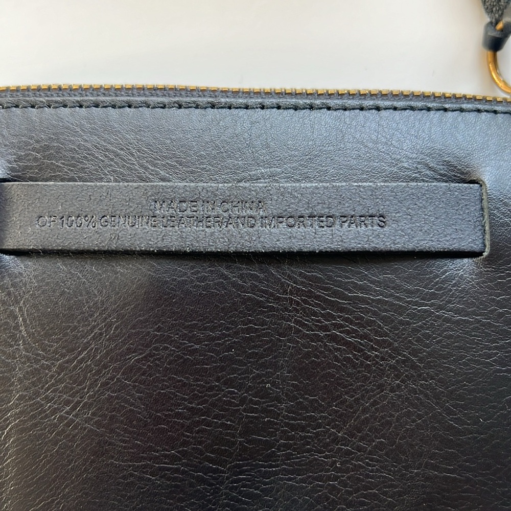 Madewell Black Leather Crossbody Belt Bag - Picture 7 of 12